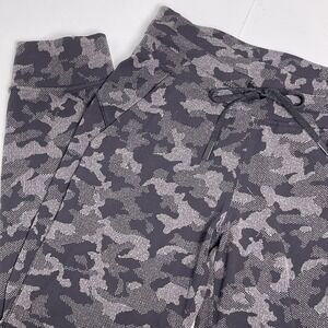Lululemon Women's 4 Ready To Rulu Joggers Black Gray Camo Drawstring